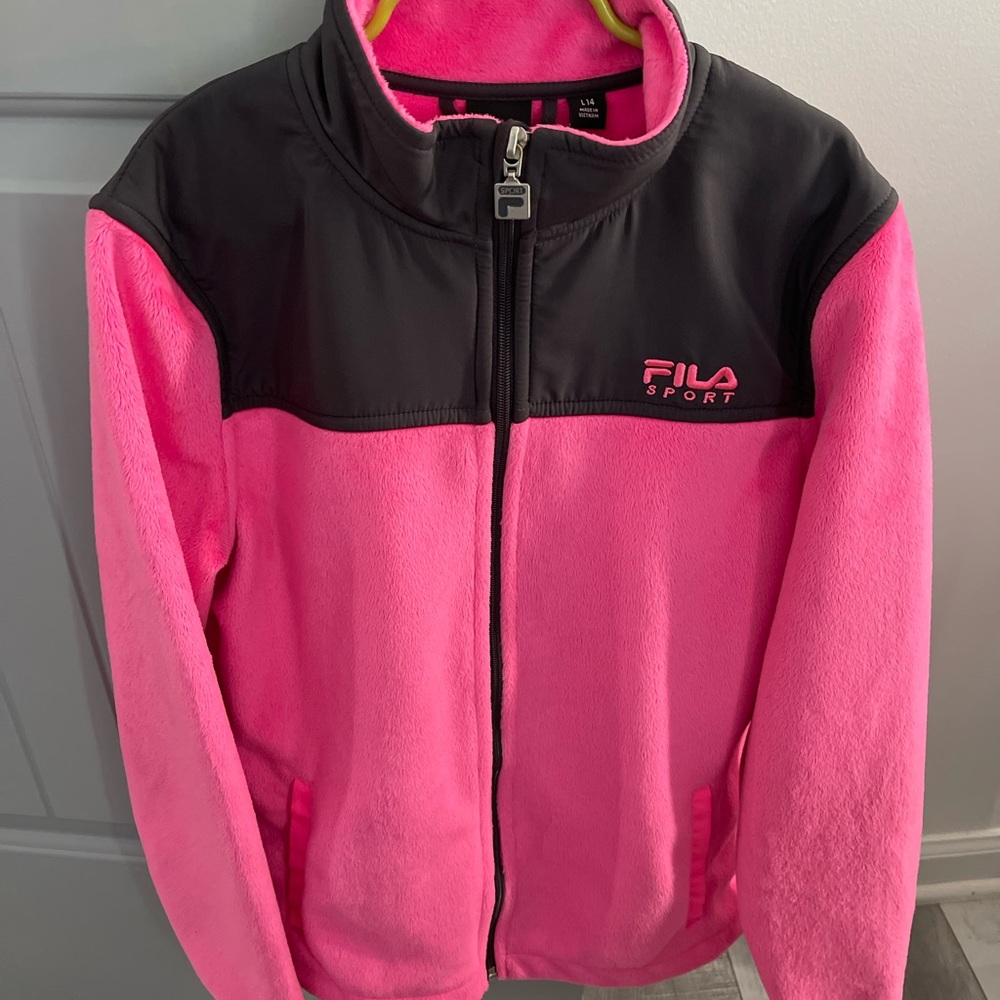 Girls sport Fila fleece jacket